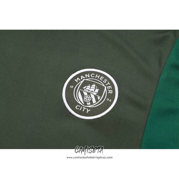 Chandal del Manchester City 2023-2024 Manga Corta Verde